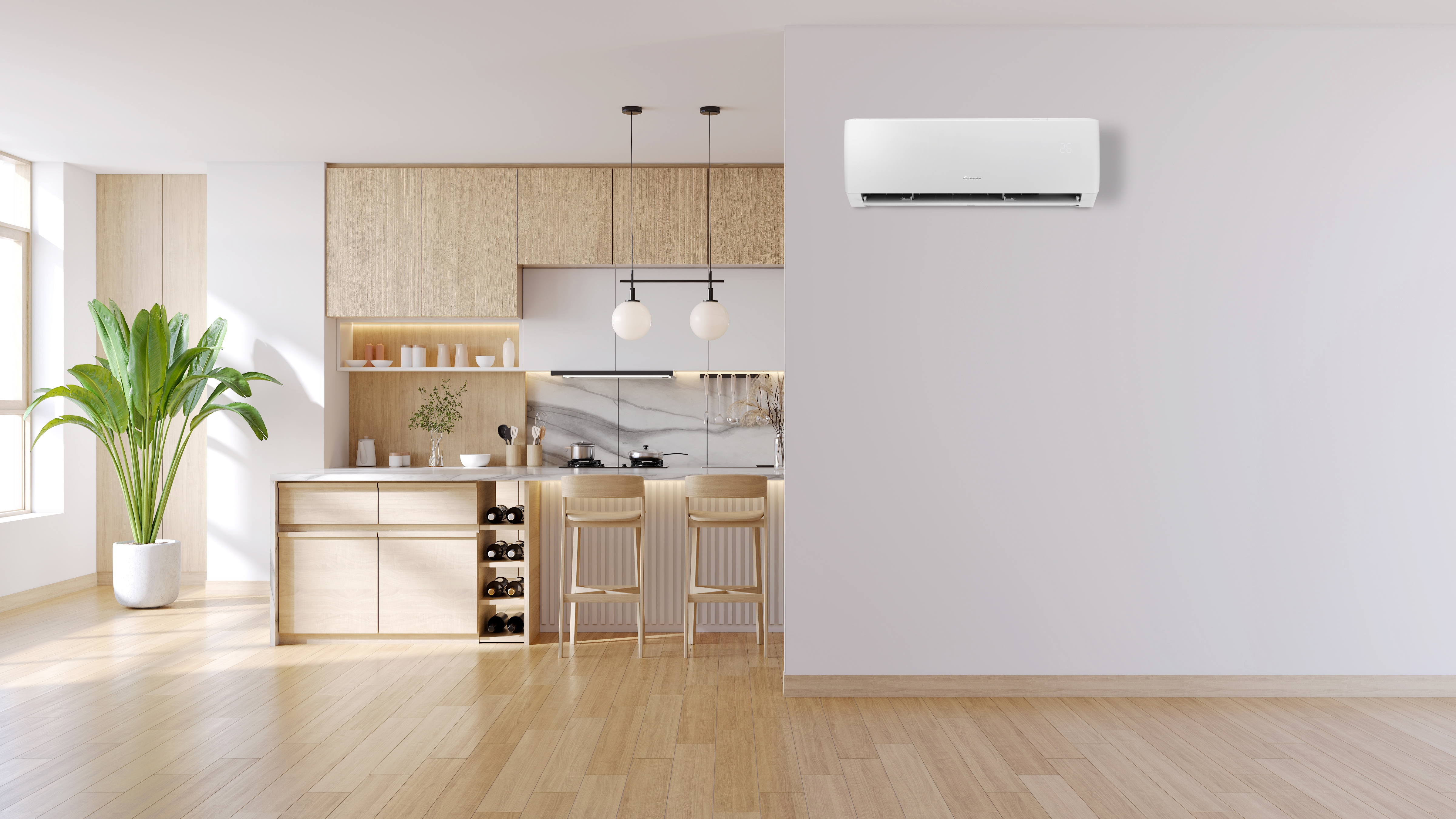 Gama Monosplit Pular en ambiente
