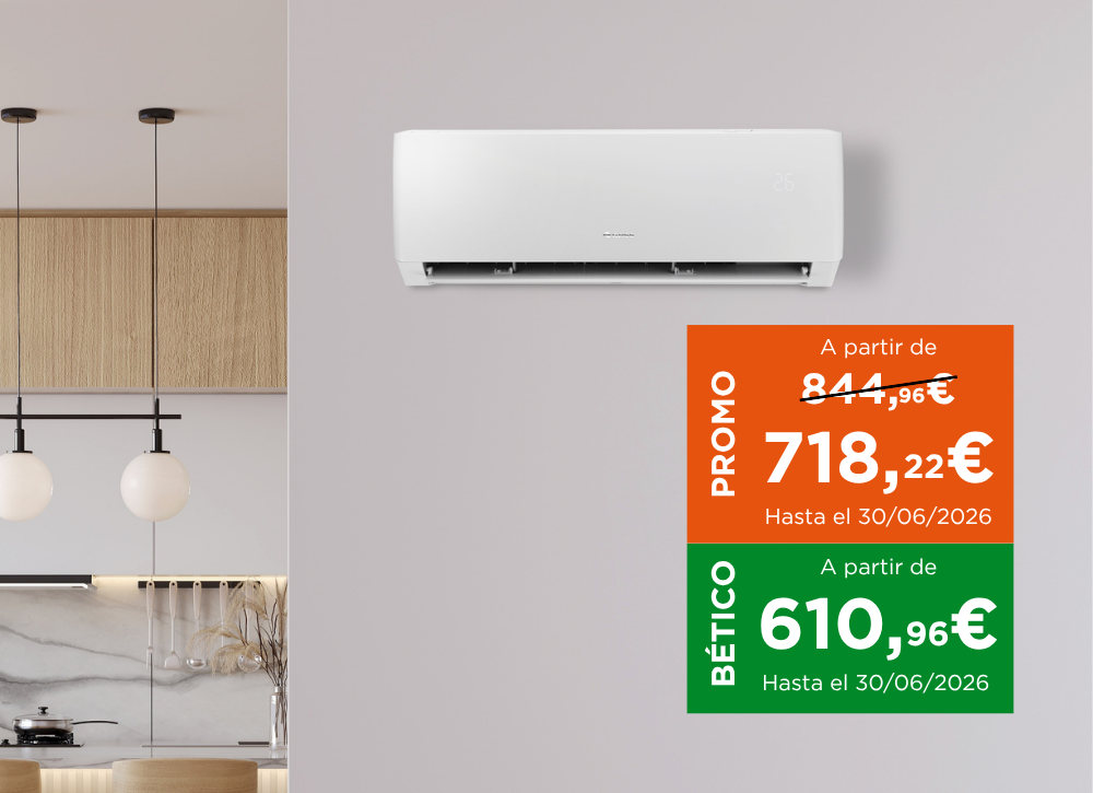 Gama Monosplit Pular en ambiente