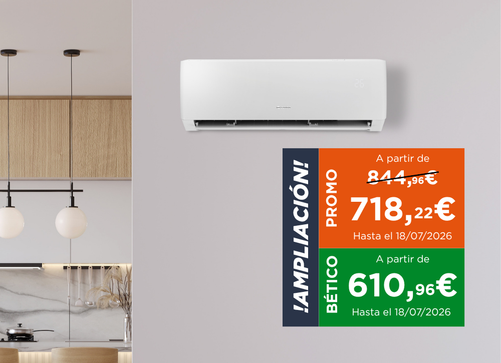 Gama Monosplit Pular en ambiente